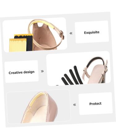 MAGICLULU Anti-Wear Shoe Stickers - 6 Sheets of Non-Slip High Heel Liners & Heel Patches for Oversized Shoes - Buy Online on GoSupps.com