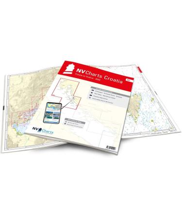 Buy NV Atlas Croatia HR 1 Nautical Chart - Trieste to Vodice | Marine Navigation App License | International Shipping Available - Buy Online on GoSupps.com