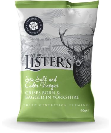 Listers Crisps Multipack Booster (12 x 40g) 12 Packs (Mixed Variety 2 of Each) - Buy Online on GoSupps.com