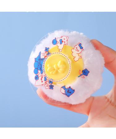 Gmokluytw Powder Puff for Kids - Powder Applicator and Loose Powder Foundation Container Baby Powder Case with Soft Puff for Makeup Application - Buy Online on GoSupps.com