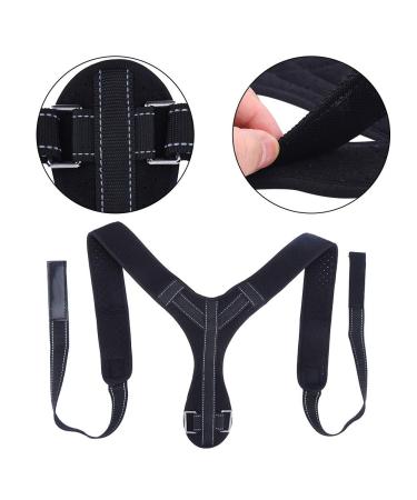Adjustable Shoulder Support Belt - Optimal Posture & Spinal Health | Orthopedic Brace for Back Alignment - Buy Online on GoSupps.com
