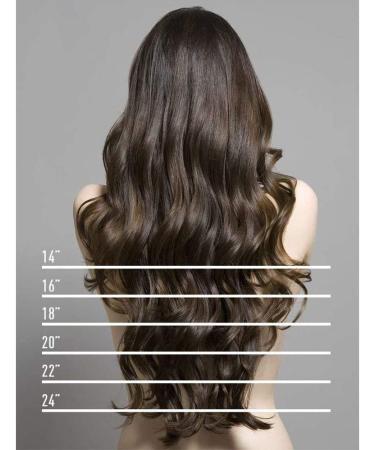 SEGO Clip-in Hair Extensions Set - 8 Piece Wavy Real Hair Extensions in Medium Blonde & Ash Blonde (61cm & 60cm) - Buy Online on GoSupps.com
