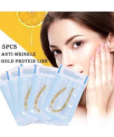 Fils de Soie de Collag ne Fils Prot in s pour le Lifting du Visage Fils de Soie Hydratants pour le Raffermissement de la Peau Soins de la Peau Paquet de 5 (paquet de 5) - Buy Online on GoSupps.com