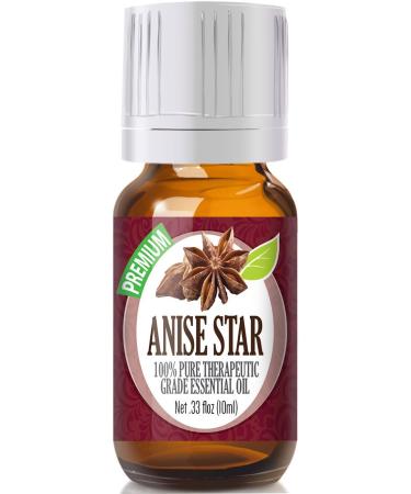 Healing Solutions 10ml Oils - Anise Star Essential Oil - 0.33 Fluid Ounces
