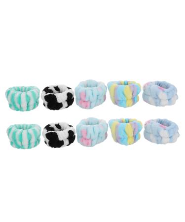 minkissy 5paires Bracelets Spa Nettoyants Visage Confortables et Portables Accessoires pour Maison Couleur Al atoire
