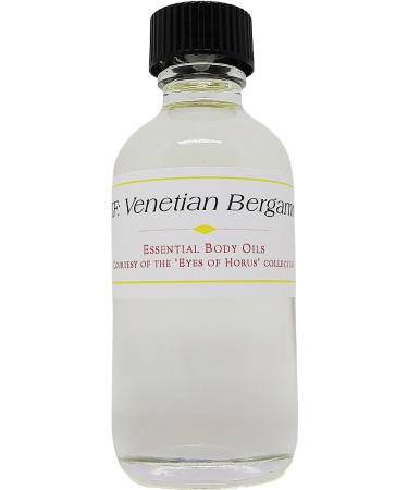 Tom Four: Venetian Bergamot - Type For Men Cologne Body Oil Fragrance Regular Cap - Light Gold - 2 oz. - ID#39413 2 Fl Oz (Pack of 1)