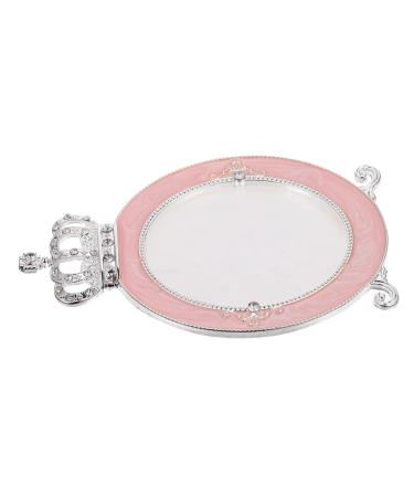 HONMEET 1Pc Palette Artist Mixing Acrylic Showing Nail Display Board Foundation Tray Display Acrylic Nail Art Flakes Reconcile Alloy