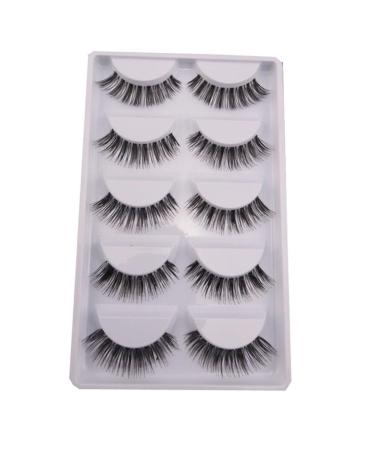5 Pairs Criss Cross False Eyelashes - Voluminous Hot Lashes for Stunning Eyes | Worldwide Shipping - Buy Online on GoSupps.com