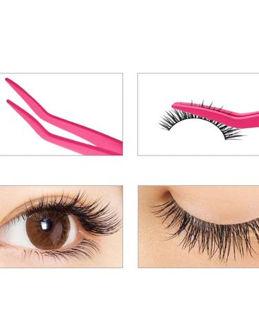 2 Pcs Stainless Steel Lashing Tweezers Set - Eyelash Extension Comb for Beginners & Makeup Artists - Buy Online on GoSupps.com