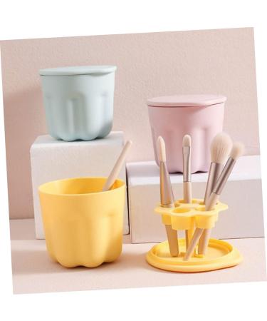 FOMIYES 6-Piece PP Washing Bowl & Eyeshadow Brush Cleaner Set - Essential Beauty Tool Kit for Effective Brush Cleaning - Buy Online on GoSupps.com