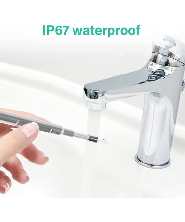 Otoscope Ear Wax Removal Kit 3.9mm HP 5 Inch Screen Digital Otoscope Handheld Visual Ear Cleaning Scope Endoscope Ear Scope for Adults Kids &Pets Green - Buy Online on GoSupps.com