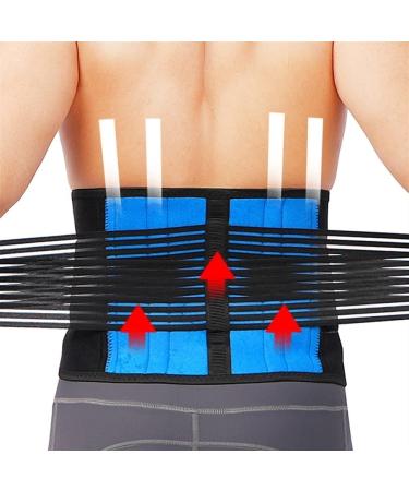 Large size 5xl 6xl Double Pull Back Lumbar pear belt Belt back support orthopedic corset lumbar spine decompression belt waist trainer intervertebral disc.