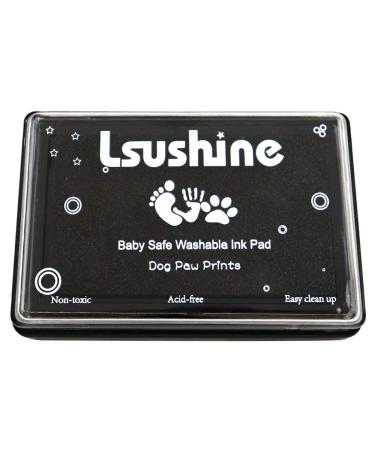Non-Toxic Ink Pad for Baby Handprint, Footprint & Paw Print - Perfect Baby Shower Gift (Black) - Buy Online on GoSupps.com