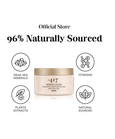 417 Aromatic Body Butter with Milk & Honey | Dead Sea Minerals & Shea Butter - 250ml - Buy Online on GoSupps.com