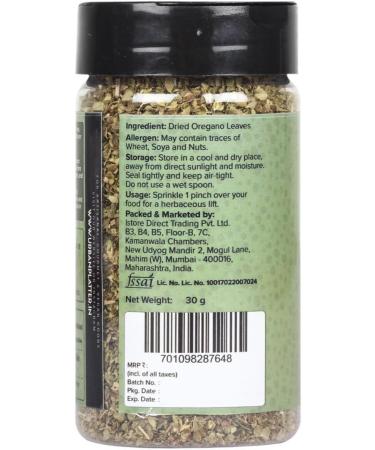  Urban Platter Urban Platter Dried Oregano Flake Shaker 30g (Product of Turkey highly aromatic 3% oil content) - Buy Online on GoSupps.com