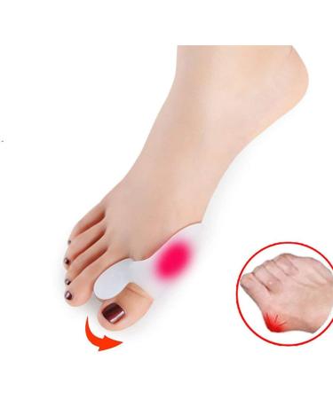 PEDIMEND Silicone Gel Big Toe Separators with Bunion Protector (5PAIR) - Prevent Discomfort Caused by Bunions and Hallux Valgus - Reduce Pressure and Friction Unisex - Foot Care - Buy Online on GoSupps.com