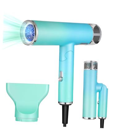 DRESSOOS Foldable Blow Dryer Foldable Hair Dryer Travel Hair Dryer Hair Dryers for Women Blow Dryer Hair Diffuser Student Curls