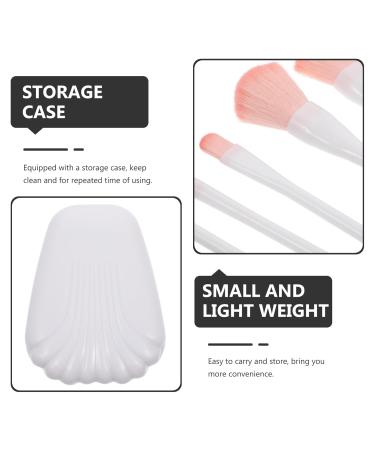 LALAFINA Mini Travel Makeup Brush Set - Eye Shadow Highlight Foundation & Blending Brushes | Perfect for On-the-Go Beauty - Buy Online on GoSupps.com