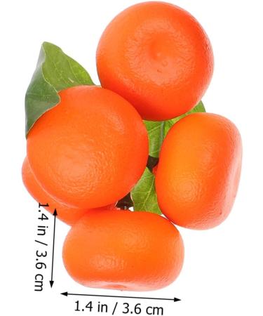 TOPBATHY 3pcs Artificial Orange Foam Fake Fruit Statue - Buy Online on GoSupps.com