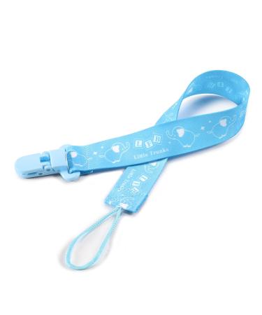 Buy LittleForBig Adult Pacifier Clip Set - 3 Blue Elephant Paci Clips for Adults | International Shipping Available - Buy Online on GoSupps.com