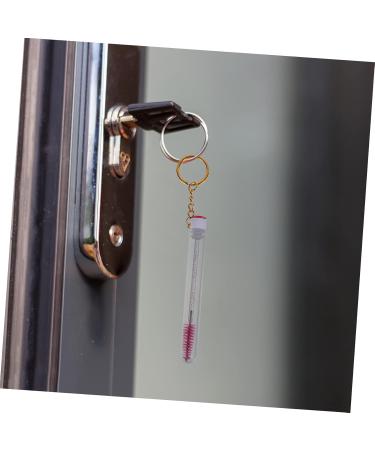 Beavorty 10 Pcs Keychain Mascara Brush Lash Mascara Empty Mascara Wand Eyelash Brush with Keyring and Tube - Buy Online on GoSupps.com