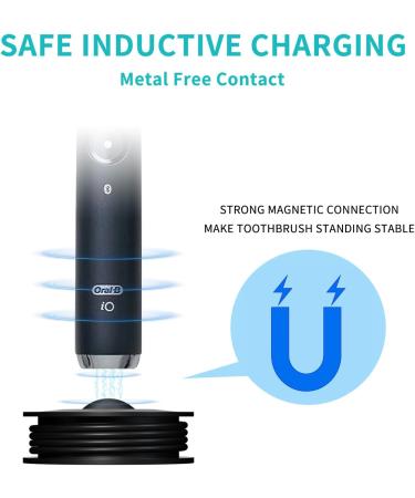 Charger Base for Oral-B iO 7/8/9 Series Electric Toothbrush | Magnetic Charging Base | Fast Shipping Worldwide | White & Black Options - Buy Online on GoSupps.com