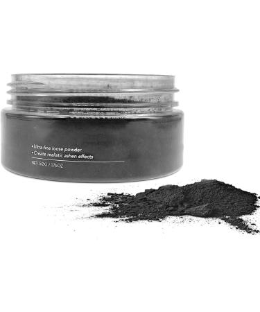  Demeras Charred ash powder for Halloween multi-functional easy to color lump-free 50g special effect powder theatrical makeup (black) - Buy Online on GoSupps.com