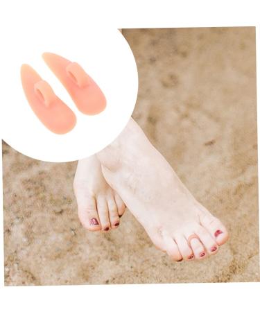 Middle Toe Support Pad Nursing Foot Protectors - Set of 4 | Bunion Cushions & Toe Divider | Orthopedic Bunion Splint & Valgus Correction Tool - Buy Online on GoSupps.com