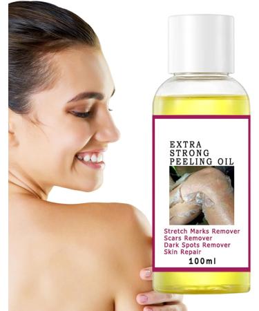 Skin Exfoliating Oil | Yellow Super Strength Peeling Oil | Exfoliating for Dark Skin Dark Sports Remover Suitable for Hands and Feet - Buy Online on GoSupps.com