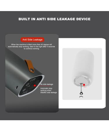 Jiawu Waterless Essential Oil Diffuser - Intelligent Touchscreen USB Charging Wireless & Portable Aroma Autofusor - Buy Online on GoSupps.com