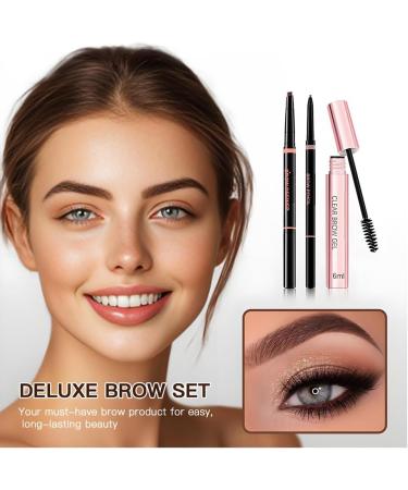  SONGVISON LUXURY BROW KIT - Complete kit for natural to well-defined eyebrows with definer for precise shape pen for seamless filling and clear gel for full hold - Buy Online on GoSupps.com