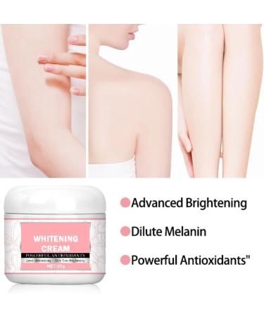Whitening Body Cream - Body Lotion for Dry Skin - Body Moisturiser for Women - Fade Melanin on Body Armpit Knees Elbows - Skin Lightening Cream - Buy Online on GoSupps.com