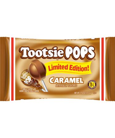 Halloween Candy Caramel Tootsie Pops 12.6oz Bag