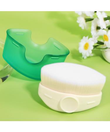 TOYANDONA Cream Brush Makeup Applicator Brush Sun Block Blush Cosmetics Brush Foundation Blending Brush With Cover - Buy Online on GoSupps.com