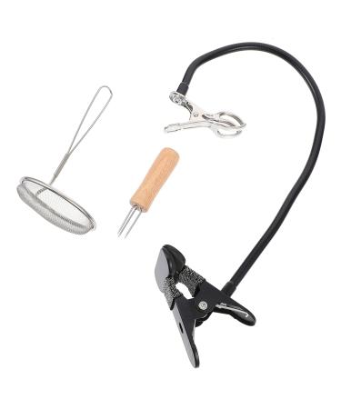 EXCEART 1 set of 3 moxibustion stick clips (random color).