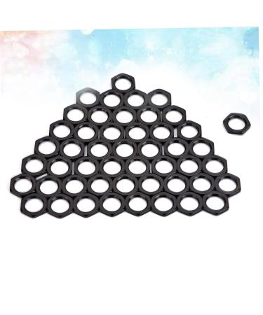 150 Pcs Hex Nuts Zinc Fine Nut Zinc Nuts Earth Tones M8 Thin Nut mediumx3pcs Blackx3pcs - Buy Online on GoSupps.com