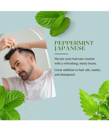Peppermint Essential Oil - 100% Pure | 8 fl oz Aluminum Bottle | GreenHealth - Buy Online on GoSupps.com