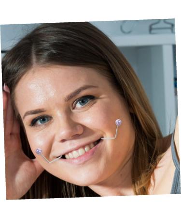 STOBAZA 2 paires Dimple Trainer Visage Femme pour Joues Exercices Musculaires Faciaux Confortables et Efficaces Appareils de Tonification pour Fabriquer Fossettes Naturelles - Buy Online on GoSupps.com