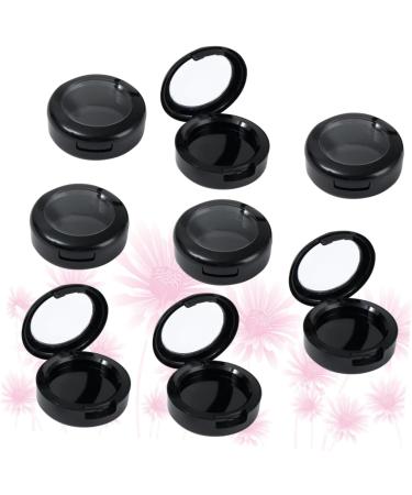 FOMIYES 24 Pcs Travel Cosmetic Containers Makeup Empty Plate Travel Eyeshadow Case Eye Shadow Dispenser Mini 3.8*3.8cmx3pcs Blackx3pcs - Buy Online on GoSupps.com