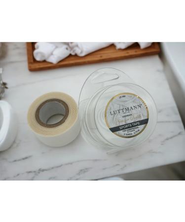LUTTMANN Sports Tape for Wigs & Hair Systems - Strong Adhesive Tape (25mm x 2.75m) - Perfect for Extensions & Tulle Approaches - Buy Online on GoSupps.com