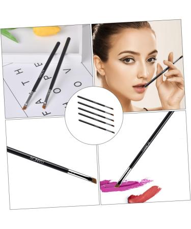 MAGICLULU Makeup Brush 10 pcs Thin Makeup Oblique Wands Supplies Flat Creative Eyeliner Eye Cosmetic Dual-use - Buy Online on GoSupps.com