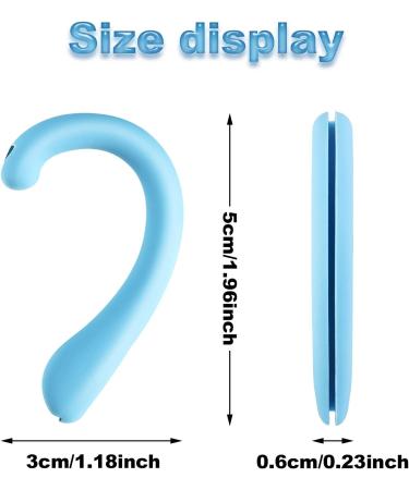 Silicone Ear Hooks - Reusable Anti-Slip Ear Grips for Adults (12 Pairs) - Buy Online on GoSupps.com