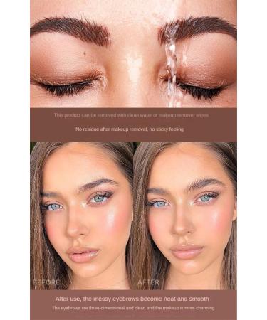 Transparent Eyebrow Gel Waterproof Long Lasting 3D Eyebrow Shaping Wax Kit Eyebrow Plasticizing Soap - Buy Online on GoSupps.com
