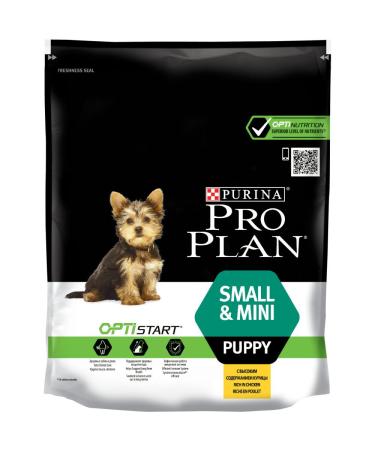 Pro Plan Small & Mini Puppy with Optistart Rich in Chicken - 700 g - Dry food for small puppies