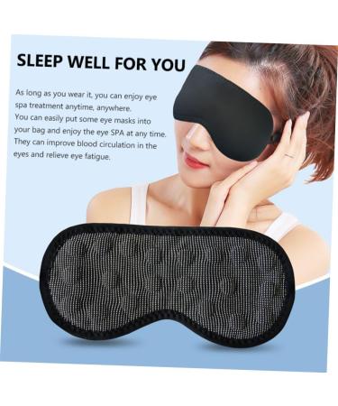 Masque De Sommeil Pour Yeux Bandeau Oculaire De Cache-yeux De Pendant Le Sommeil Noir - Buy Online on GoSupps.com