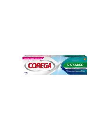 Corega Denture Fixing Cream Strong Fixing Unflavored Zinc Free 40g