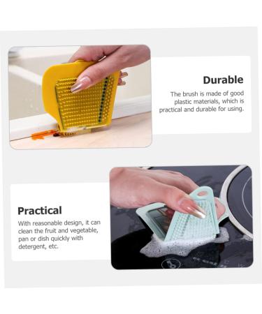 Solustre 12-Pack Cleaning Brushes: Ultimate Dish Scrubbers & Vegetable Washers for Efficient Rinsing & Cleaning - Buy Online on GoSupps.com