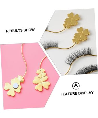 Minkissy 3 Pairs Eyelash Curved Tweezer - Ideal for Extensions & Beauty Salons | Zinc Alloy Eyelash Holder for Perfect Fake Eyelashes - Buy Online on GoSupps.com