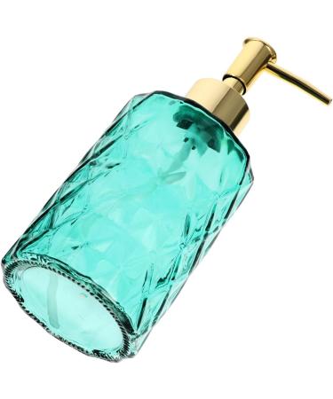 3oz Cucumber Glass Lotion Bottle with Lid - Travel-Ready Storage Container & Dispenser for Soap | Ideal for Bathroom Use - Buy Online on GoSupps.com
