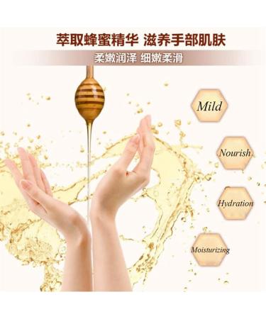 Honey Hand Mask Whitening Moisturizing Anti Wrinkle Smoothing Remove Hard Dead Skin Hand Spa Skin Care (10 Pairs) - Buy Online on GoSupps.com